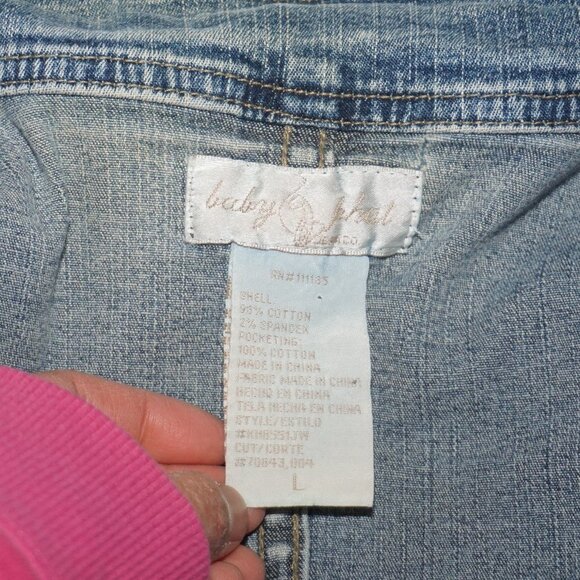 Baby Phat Children's Jeans Jacket Size L - Picture 3 of 9